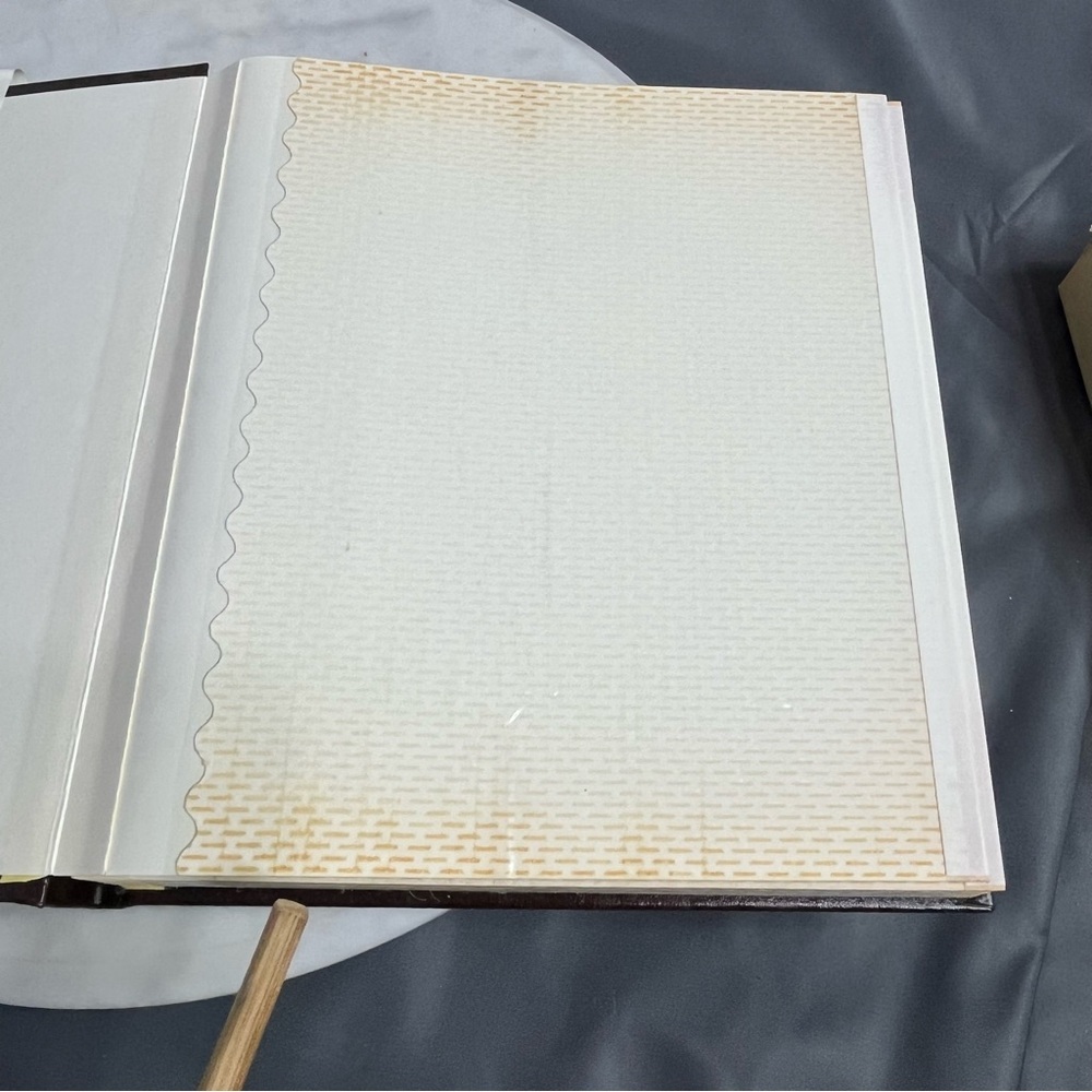 CR Gibson Photo Album Boxed Bound Vtg Library Bound USA Made New Old Stock NOS - Picture 10 of 16